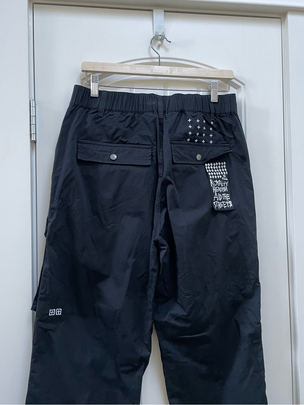 Ksubi Black Cargo Pants